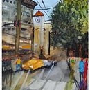 Mi proyecto del curso: Paisajes urbanos en acuarela. Artes plásticas, Pintura em aquarela e Ilustração arquitetônica projeto de Jose Antonio Dominguez - 10.08.2023