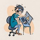Mi proyecto del curso: Introducción a la creación de personajes estilo cartoon. Un proyecto de Ilustración tradicional, Diseño de personajes y Dibujo de Carmen Gibert Cano - 11.08.2023