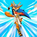 Mi proyecto del curso: Diseño de personajes fantásticos en Procreate Fox hermes. Projekt z dziedziny Trad, c, jna ilustracja, Projektowanie postaci, Ilustracja c, frowa, R, sunek c, frow, Malarstwo c i frowe użytkownika Daniel Rodriguez - 11.08.2023