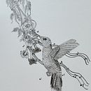 My project for course: Realistic Illustration of Birds with Imaginative Elements. Projekt z dziedziny R, sunek ołówkiem,  R, sunek,  R, sunek atramentem, Ilustracja naturalist i czna użytkownika Susan Evans - 10.08.2023