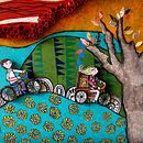CREAR ES PENSAR. Acr, lic Painting, Creativit, and Watercolor Painting project by Mary Carmen San Vicente Iglesias - 08.12.2023