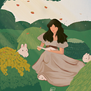 My project for course: Atmospheric Scenes in Procreate: Paint with Color and Light. Un proyecto de Ilustración digital e Ilustración tradicional de qinjamil - 06.08.2023