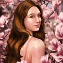 My project for course: Digital Portraits: Draw Female Characters in Natural Light. Un proyecto de Diseño de personajes e Ilustración digital de caitjank - 14.08.2023