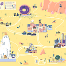 My project for course: Creative Gameplay Maps: Illustrate a Fantasy World . % Laurent Armando tarafından hazırlanan Geleneksel illüstrasyon, Dijital İllüstrasyon, Ve Editoryal İllüstrasyon projesi - 08.14.2023