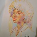 My project for course: Vibrant Portrait Drawing with Colored Pencils . % Leslear Larga tarafından hazırlanan Çizim, Portre Çizimi, Eskiz defteri, Ve Renkli Kalem Çizimi projesi - 08.15.2023