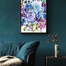 Watercolour Florals . % Nina Edwards tarafından hazırlanan Sulubo, Ve a Resim projesi - 08.15.2023