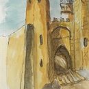 Watercolor and pen sketch. Een project van  Ontwerp van Paul LaPointe - 16.08.2023