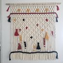 Mi proyecto del curso: Macramé: nudos básicos y complejos Ein Projekt aus dem Bereich Erweiterungsentwicklung, Innendesign, Dekoration von Innenräumen, Weben, Makramee und Textildesign von María Isabel Rojas - 16.08.2023