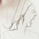 Mi proyecto del curso: Sketchbook de retrato: explora el rostro humano. Un proyecto de Bocetado, Dibujo, Dibujo de Retrato, Dibujo artístico y Sketchbook de mago_jahr - 16.08.2023