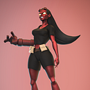 My project for course: Designing and Modeling Comic Book Characters with ZBrush. 3D, and 3D Modeling project by Leandro Marcondes - 08.08.2023