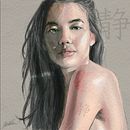 Mi proyecto del curso: Retrato ilustrado con Procreate. Un progetto di Illustrazione tradizionale, Illustrazione vettoriale, Illustrazione digitale e Disegno di ritratti di Quique - 17.08.2023