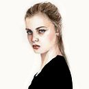 Mi proyecto del curso: Retrato en acuarela a partir de una fotografía. Un proyecto de Ilustración tradicional, Pintura a la acuarela y Dibujo de Retrato de raquelda - 17.08.2023
