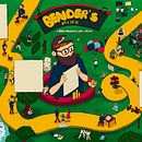 Meu projeto do curso: Ilustração estilo Search and Find no Procreate. Un projet de Illustration traditionnelle, Illustration numérique , et Carnet de croquis de Gabriel Bender - 17.08.2023