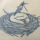 Mein Abschlussprojekt für den Kurs: Fineline-Tätowierung: die Feinheit der Linie. Traditional illustration, Drawing, and Tattoo Design project by Nadine Slowikowska - 08.17.2023