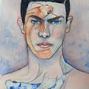 Mon projet du cours : Portraits à l'aquarelle expressifs Ein Projekt aus dem Bereich Traditionelle Illustration, Bildende Künste, Malerei, Aquarellmalerei und Porträtzeichnung von hery_marie - 18.08.2023