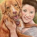 My project for course: Pet Portraits in Colored Pencils. Ilustração tradicional e Ilustração naturalista projeto de Lois Garrett - 19.08.2023
