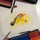 Mis inicios en el dibujo y la pintura. Un proyecto de Ilustración tradicional de Daniela Ortiz - 19.08.2023