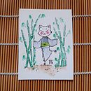 My project for course: Watercolor Illustration with Japanese Influence. Traditional illustration, Drawing, and Watercolor Painting project by Dita - 03.20.2023