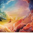 Unknown destiny. Un proyecto de Pintura de Justyna Lewandowska - 20.08.2023