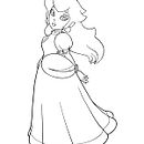 Princess Peach Coloring Pages. Un proyecto de Educación de Coloring Pages GBcoloring - 04.05.1995