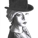 sans titre. Un projet de Dessin, Dessin au cra, on, Dessin de portrait, Dessin artistique et Instagram de Veronique Enee - 21.08.2023