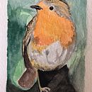 Watercolor bird. Un progetto di Pittura di Natalie Smith - 21.08.2023