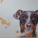 Mein Abschlussprojekt für den Kurs: Ausdrucksstarke Tierporträts in Aquarell. Projekt z dziedziny Trad, c, jna ilustracja, Malowanie akwarelą, R, sunek realist, czn, Ilustracja naturalist i czna użytkownika Milan N. - 25.08.2023