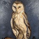 Jessie Brown's project for course: Classical Oil Painting for Naturalist Bird Portraiture. Een project van  Beeldende kunst, Schilderij,  Olieverfschilderij y Naturalistische illustratie van Jessie Brown - 22.08.2023