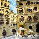 My project for course: Modern Techniques for Watercolor Cityscapes Ein Projekt aus dem Bereich Malerei und Aquarellmalerei von buuycao - 22.08.2023