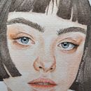 Mi proyecto del curso: Retrato en acuarela a partir de una fotografía Ein Projekt aus dem Bereich Traditionelle Illustration, Aquarellmalerei und Porträtzeichnung von Mirelly Andrade Martínez - 07.08.2020