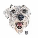 Mateo. Mój projekt na studia: Portrety zwierząt w kredkach. Projekt z dziedziny Trad, c, jna ilustracja, Ilustracja naturalist i czna użytkownika Sofía Soto - 20.08.2023