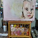 Meu projeto do curso: Retrato com pintura a óleo: explore luz e sombras. Artes plásticas, Pintura, e Pintura a óleo projeto de Marcio Guerini Quadrado - 23.08.2023