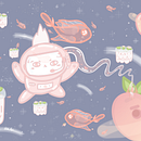 My project for course: Designing Kawaii Worlds: Spread Joy Through Illustration. Design de personagens, Ilustração digital, e Mangá projeto de asrah_hamad - 22.08.2023