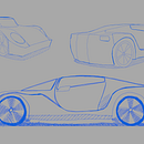 Mi proyecto del curso: Diseño de automóviles: el boceto del HIVOLT. Un progetto di Design, Design industriale, Product design e Bozzetti di Aarón Muñiz Ordóñez - 23.08.2023