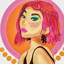 Mi proyecto del curso: Retrato de personajes estilo cartoon con Procreate. Un proyecto de Diseño de personajes, Ilustración digital, Dibujo digital y Pintura digital de Daiana Salinas - 21.08.2023