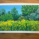 My project for course: Landscape Painting with Gouache for Beginners. Projekt z dziedziny  Sztuki piękne,  Malarstwo, Ilustracja naturalist, czna i Malowanie gwaszami użytkownika sarahpconstantine - 22.08.2023