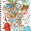 My project for course: The Art of Sketching: Transform Your Doodles into Art Ein Projekt aus dem Bereich Traditionelle Illustration, Bleistiftzeichnung, Zeichnung und Sketchbook von Jonathan Harley - 24.08.2023