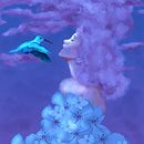 Mein Abschlussprojekt für den Kurs: Digitale Fantasieporträts mit Photoshop. Traditional illustration, Drawing, Digital Illustration, Portrait Drawing, Digital Drawing, and Digital Painting project by Britt Älling - 08.24.2023