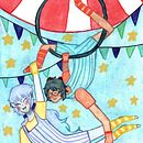 Meu projeto do curso: Ilustração de personagens imaginários com aquarela. Un projet de Conception de personnages, Peinture, Dessin, Aquarelle et Illustration jeunesse de Laura Pereira de Oliveira - 01.09.2023