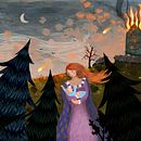 Mein Abschlussprojekt für den Kurs: Digitale Illustration von Kindergeschichten. Ilustração tradicional, Desenho, Ilustração digital, Ilustração infantil, Desenho digital, Pintura digital, e Narrativa projeto de Marion Kac - 20.08.2023