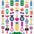 Il mio progetto del corso: Design di motivi tessili per l’arredamento d’interni  Ein Projekt aus dem Bereich Musterdesign, Vektorillustration, Digitale Illustration und Prägung von Maria - 25.08.2023