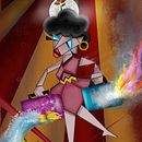 El Tarot del circo. Un proyecto de Ilustración tradicional, Diseño de personajes, Diseño editorial, Diseño de carteles e Ilustración digital de Gina Paola ArtistaSocial - 22.08.2023