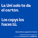 Mi proyecto del curso: Copywriting para copywriters. Un progetto di Pubblicità, Cop, writing, Stor, telling e Comunicazione di David Rojas - 26.08.2023