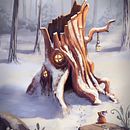 Mój projekt z kursu: Nastrojowe sceny w Procreate: maluj kolorem i światłem. Un proyecto de Ilustración tradicional e Ilustración digital de wikasmoczynska - 26.08.2023