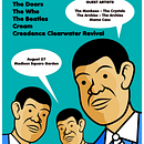 The Brothers Fest. Un projet de Publicité, 3D, Illustration vectorielle , et Conception d'affiches de Bad Design CR - 27.08.2023