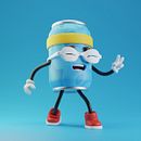 Vaya lata.. Un projet de Illustration traditionnelle, Conception de personnages 3D , et Animation 3D de Héctor Pérez Latorre - 27.08.2023