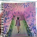 Experimentación: Puentes colgantes. Un progetto di Illustrazione tradizionale, Belle arti, Bozzetti, Disegno e Sketchbook di Cecilia Villarroel Vergara - 27.08.2023