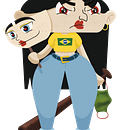 Meu projeto do curso: Fábrica de personagens ilustrados. Un progetto di Illustrazione tradizionale, Character design, Illustrazione digitale, Illustrazione infantile e Narrativa di Giulia Senra - 28.08.2023