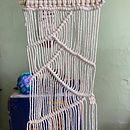 Meu projeto do curso: Macraweave: teça painéis contemporâneos com macramê e tecelagem Ein Projekt aus dem Bereich Erweiterungsentwicklung, Dekoration von Innenräumen, Weben, Makramee, Weben und Textildesign von mariangelicapolo - 26.08.2023