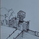 My project for course: Artistic Architectural Drawing with Ink Ein Projekt aus dem Bereich Bildende Künste, Zeichnung, Illustration mit Tinte und Architektonische Illustration von Yerai - 20.08.2023
